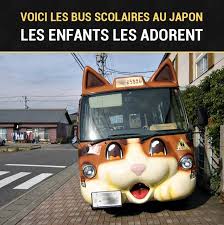 Les incroyables bus scolaires japonais