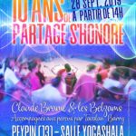 10 ans de partage s'honore..Claude Brame