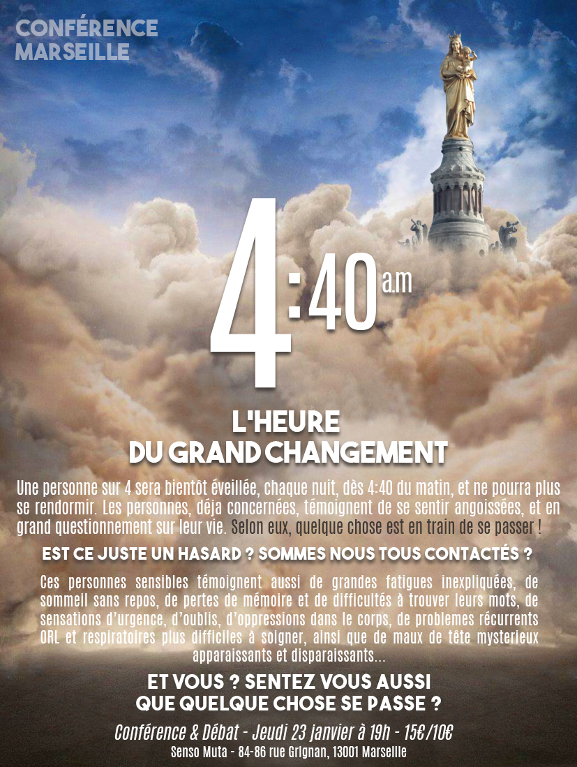 4 :40 L'heure du grand changement