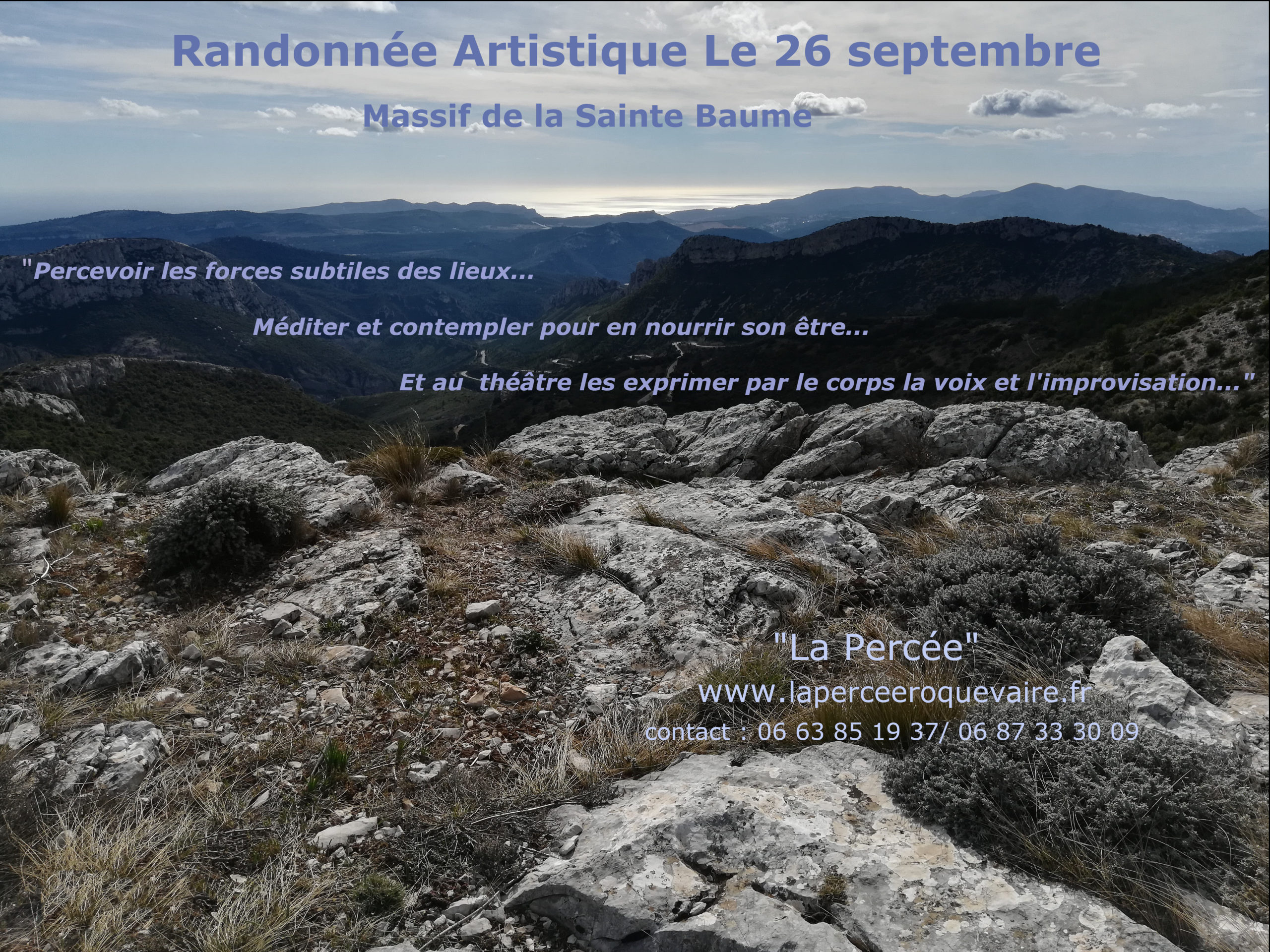 Randonnées artistiques dans la Sainte Baume