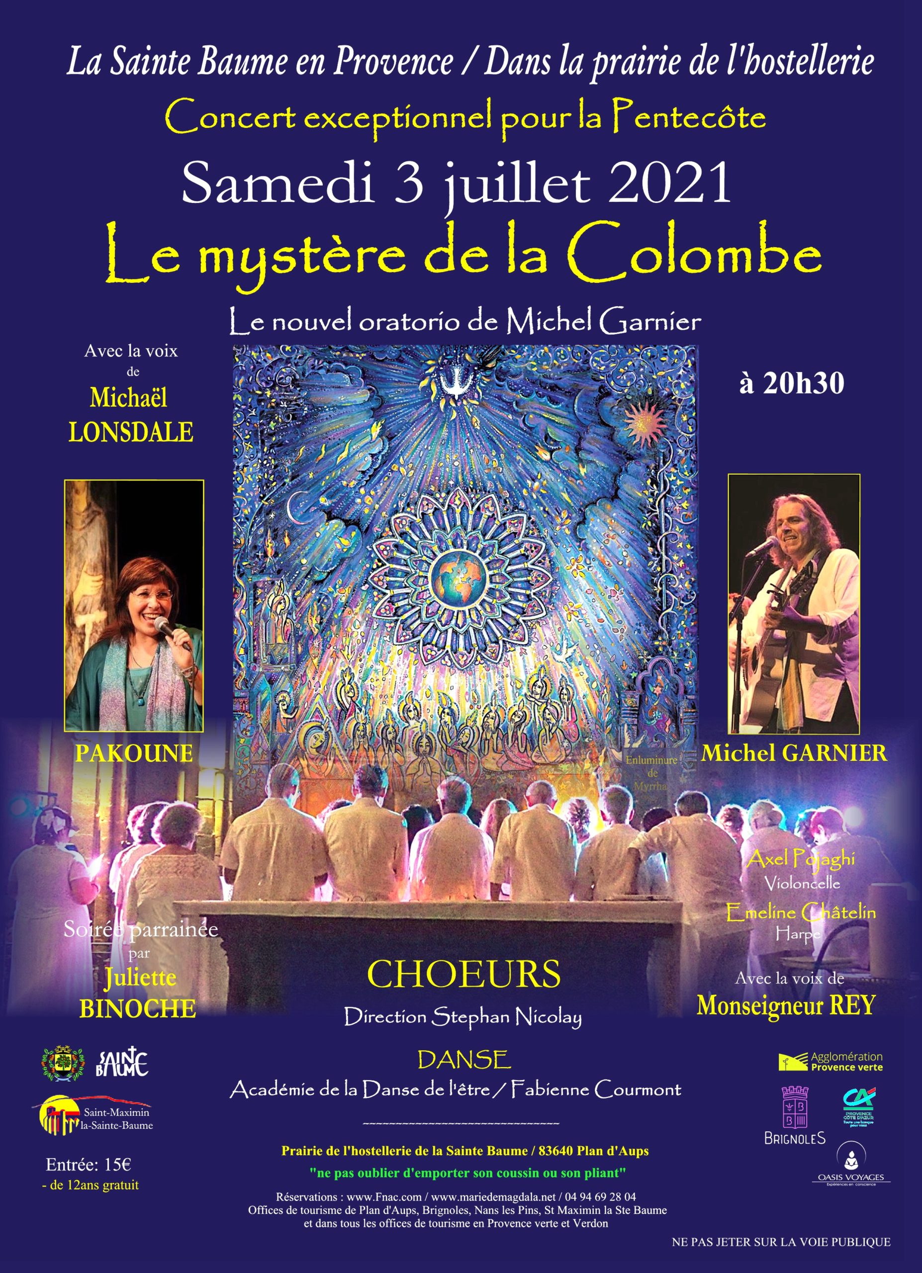 Concert "Le Mystère de  la colombe"