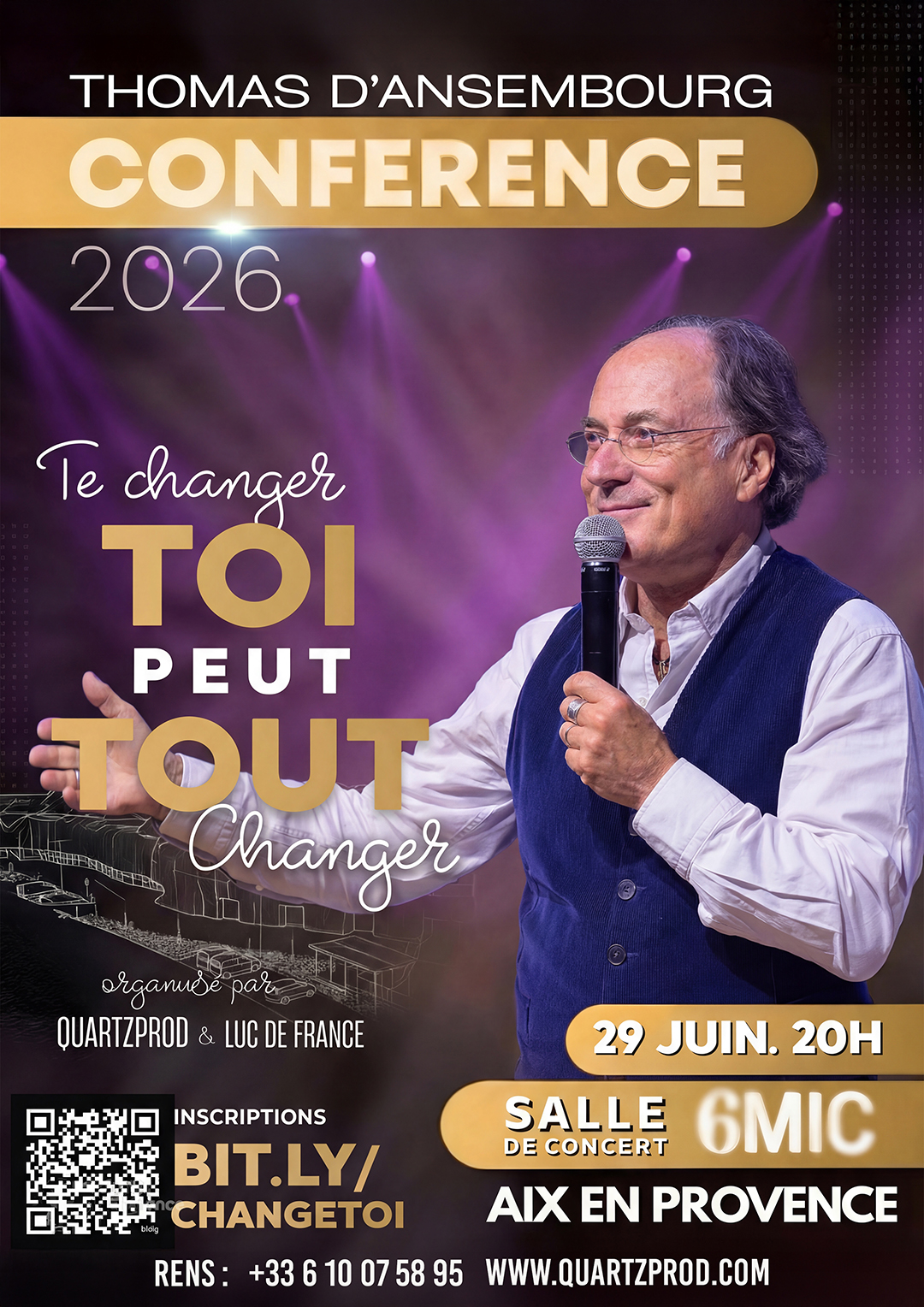 Conférence Thomas d'Ansembourg