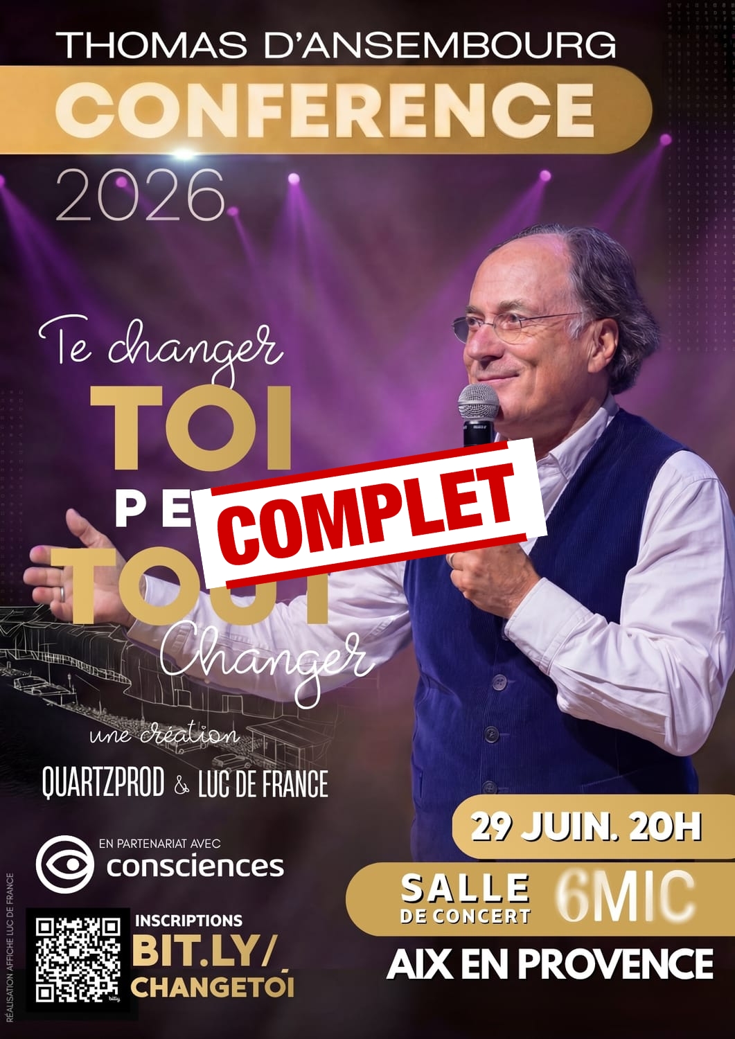 Thomas d'Ansembourg Conférence